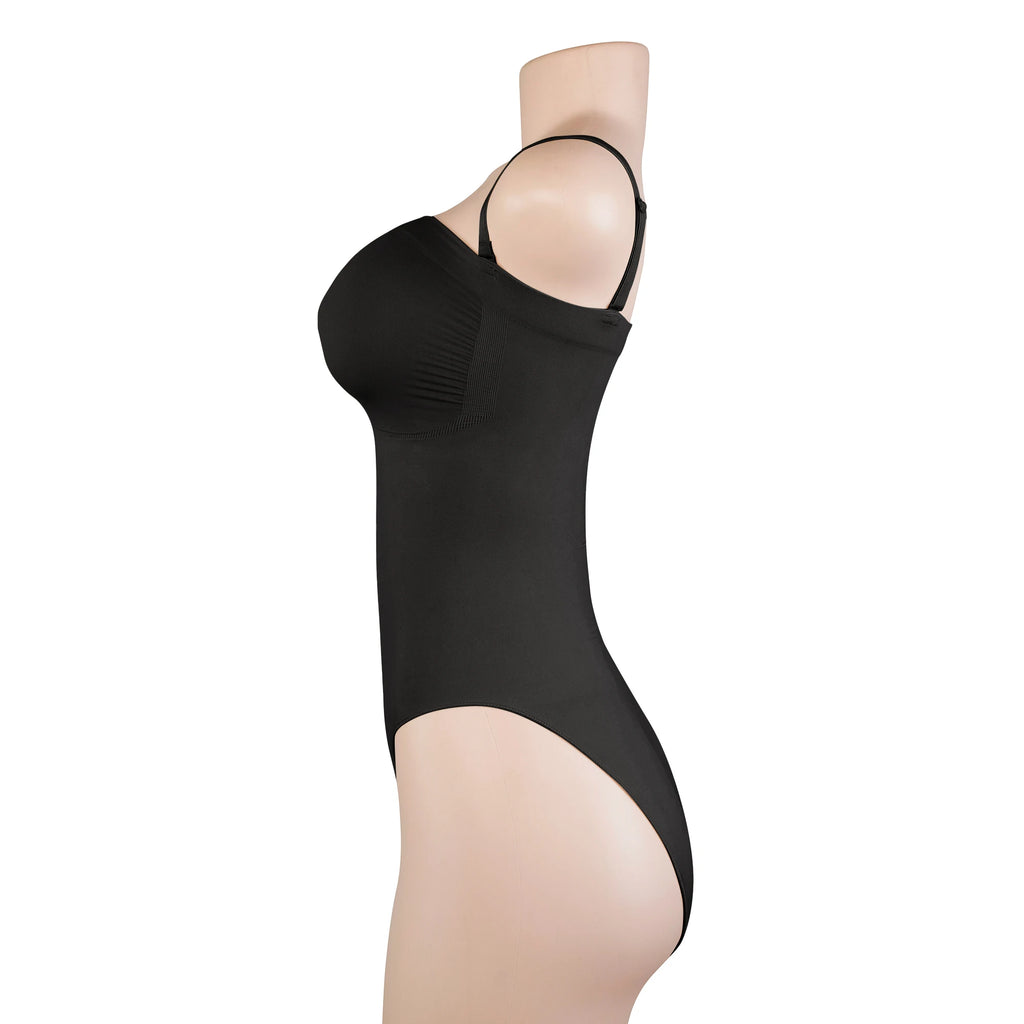 Seamless High-Waist Sculpt Thong Bodysuit