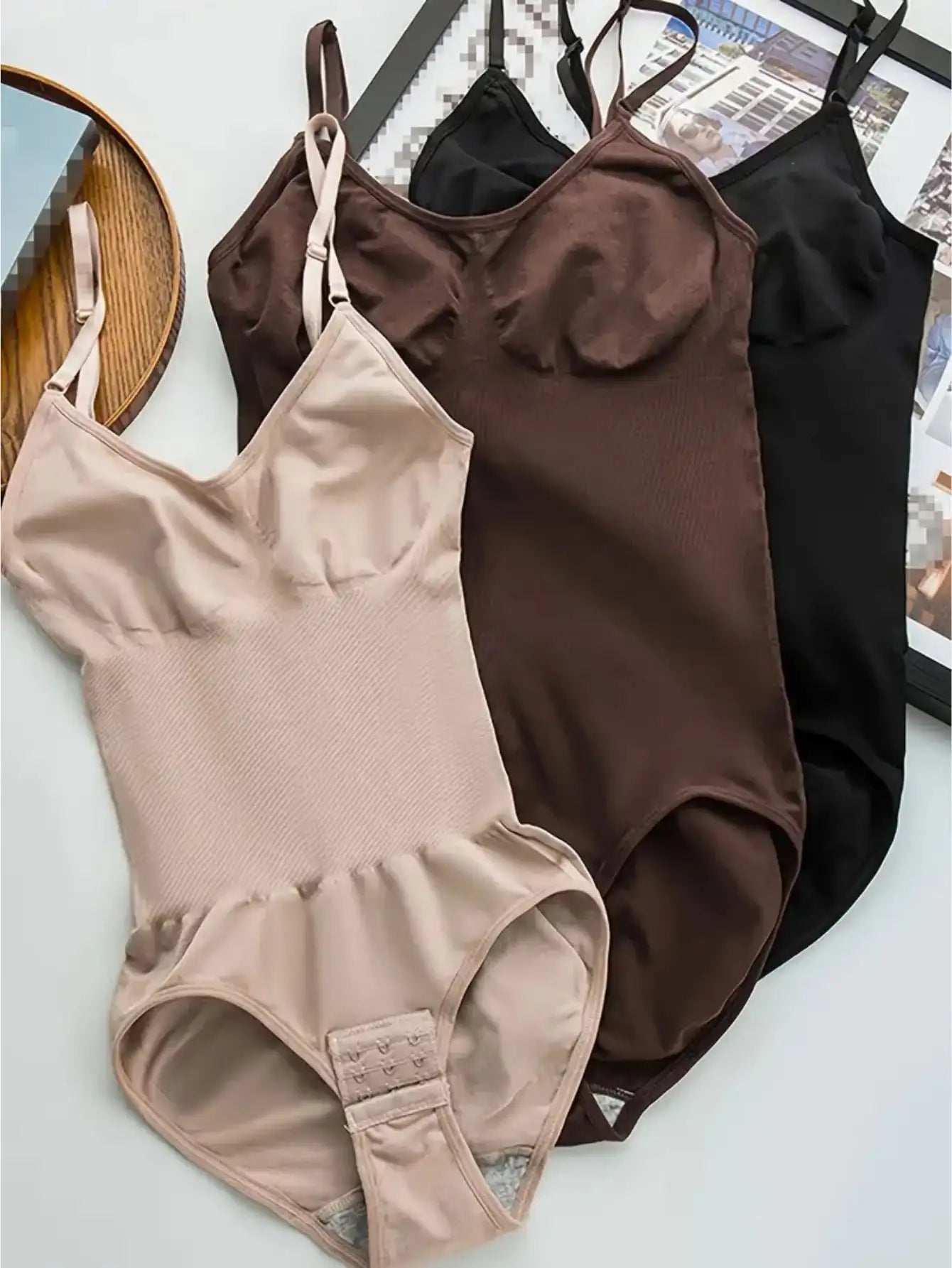 3-Pack Seamless Sculpt Bodysuits