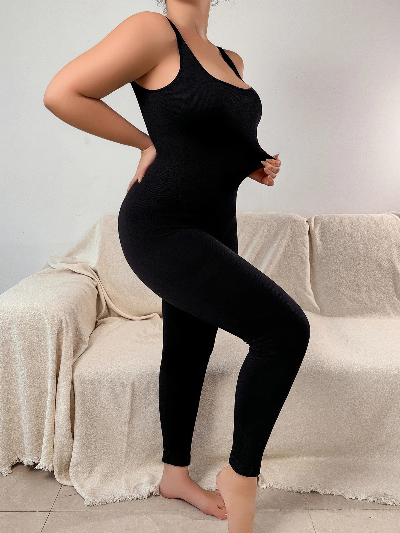 Plus Seamless Full-Length Sculpt Bodysuit